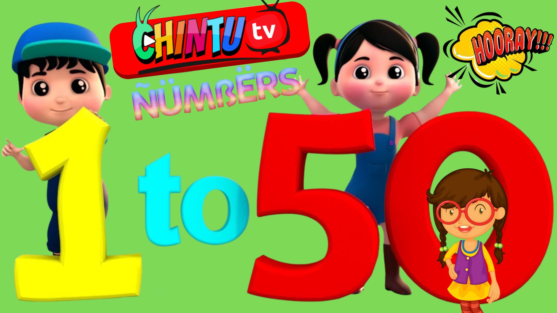 1 to 50 Numbers