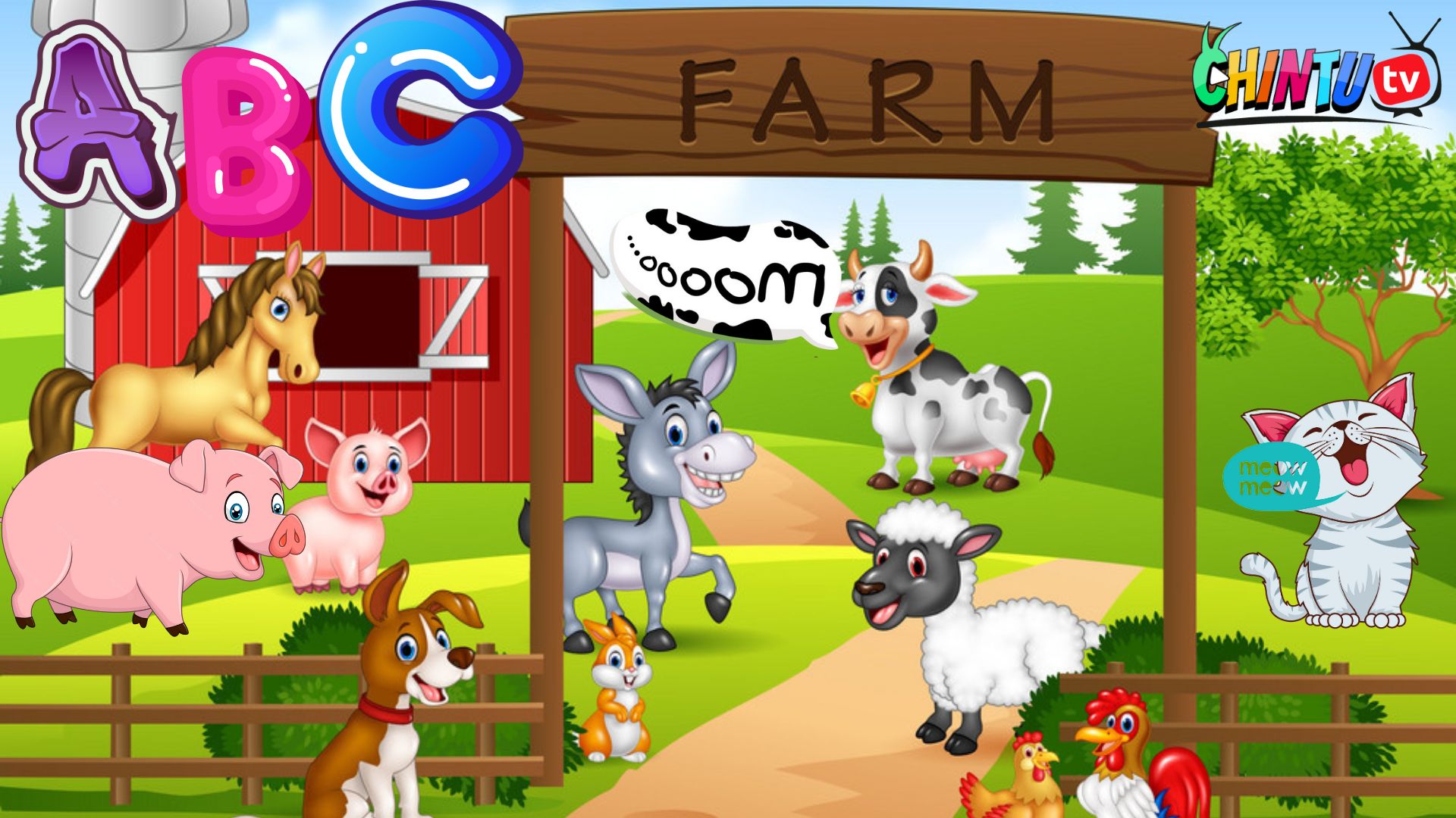 ABC FARM ANIMALS